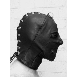 Leather Mask Zipper