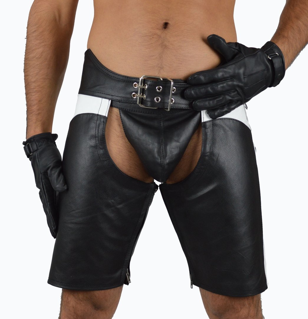 Leather Chaps knee long