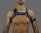 leather Chest Harness with Blue piping
