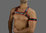 AW-6735 chest Harness Rote streife