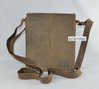 Unisex bag leather bag shoulder bag vintage antique brown