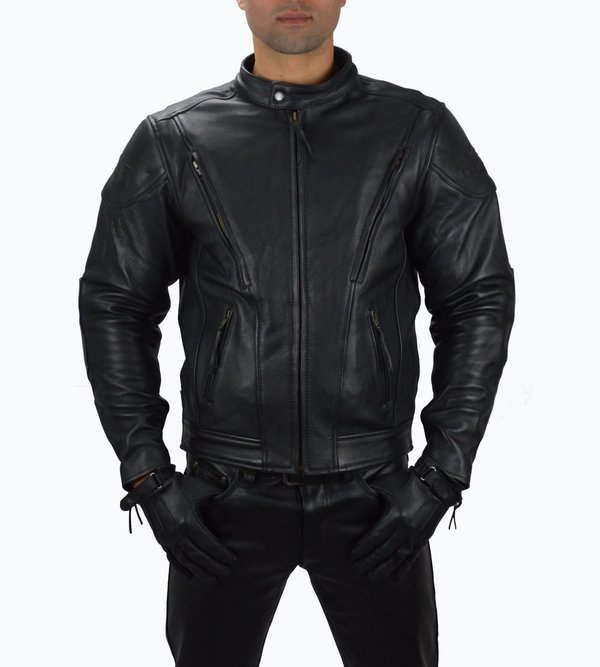 Black Biker Leather Jacket Motorrad Lederjacke Brando Motorrad,Motorrad Leder Jacke