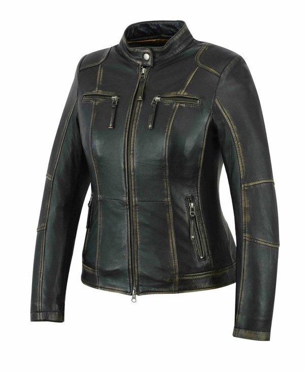 Women leather jacket Used Look
