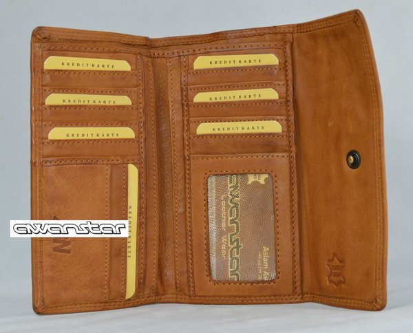 Women Leather Wallet RFID safe Quality Soft Credit Card Holder Purse Genuine